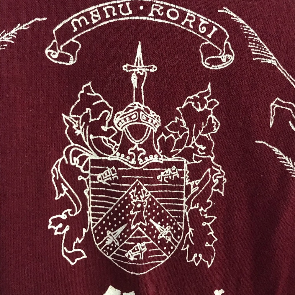 Clan Mackay Manu Forti Vintage T Shirt Crest 80s - Picture 5 of 5